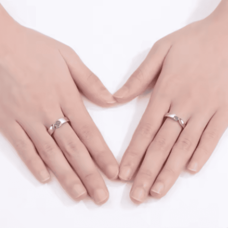 Unbreakable Bond Couple Rings