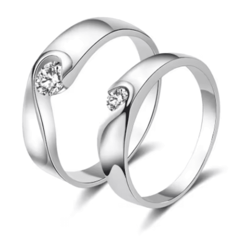 Unbreakable Bond Couple Rings