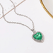 Emerald Endless Love Necklace  Oscar Willow & Co   