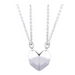 Heart Attraction Necklace  Oscar Willow & Co 2 x Silver  