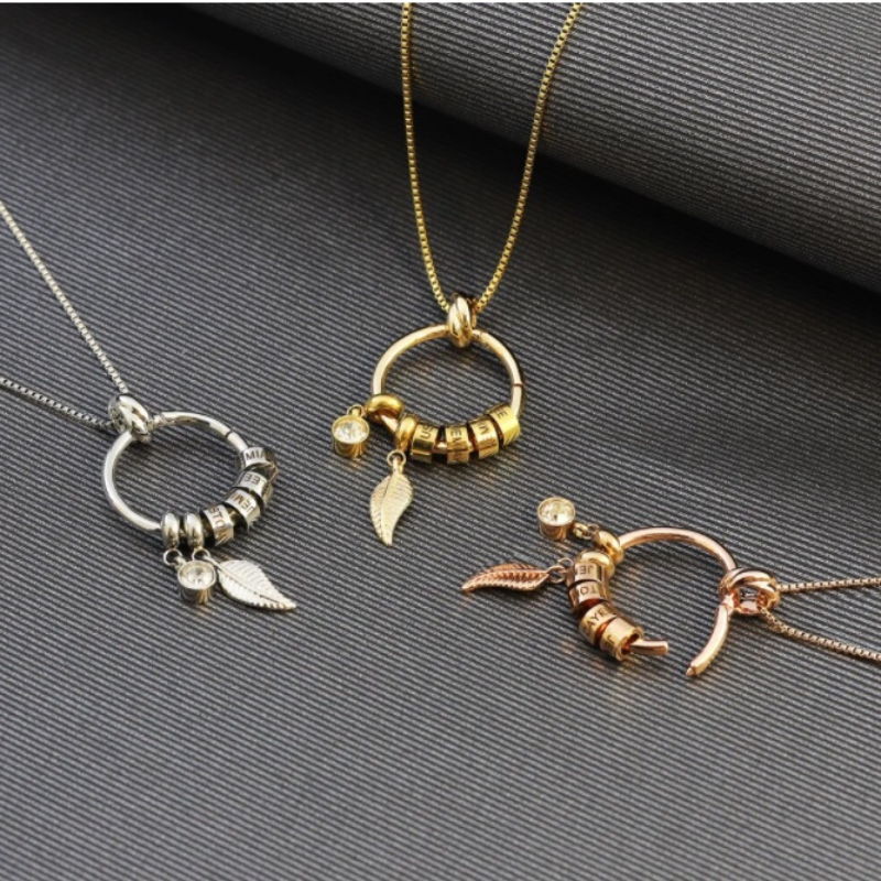 Family 2025 circle necklace