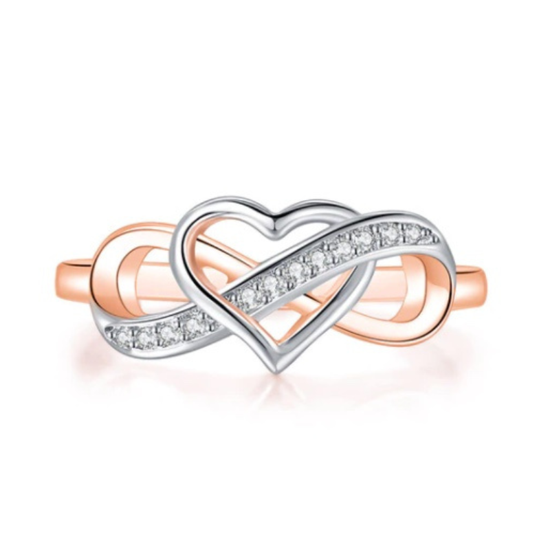Aineecy Infinity Love Heart Rings Set for Friendship India | Ubuy