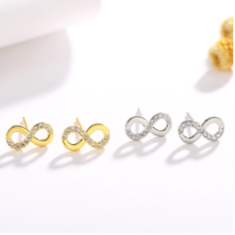 Infinity Love Earrings  Oscar Willow & Co   