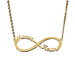 Infinity Love Name Necklace  Oscar Willow & Co   