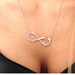 Infinity Love Name Necklace  Oscar Willow & Co Silver  