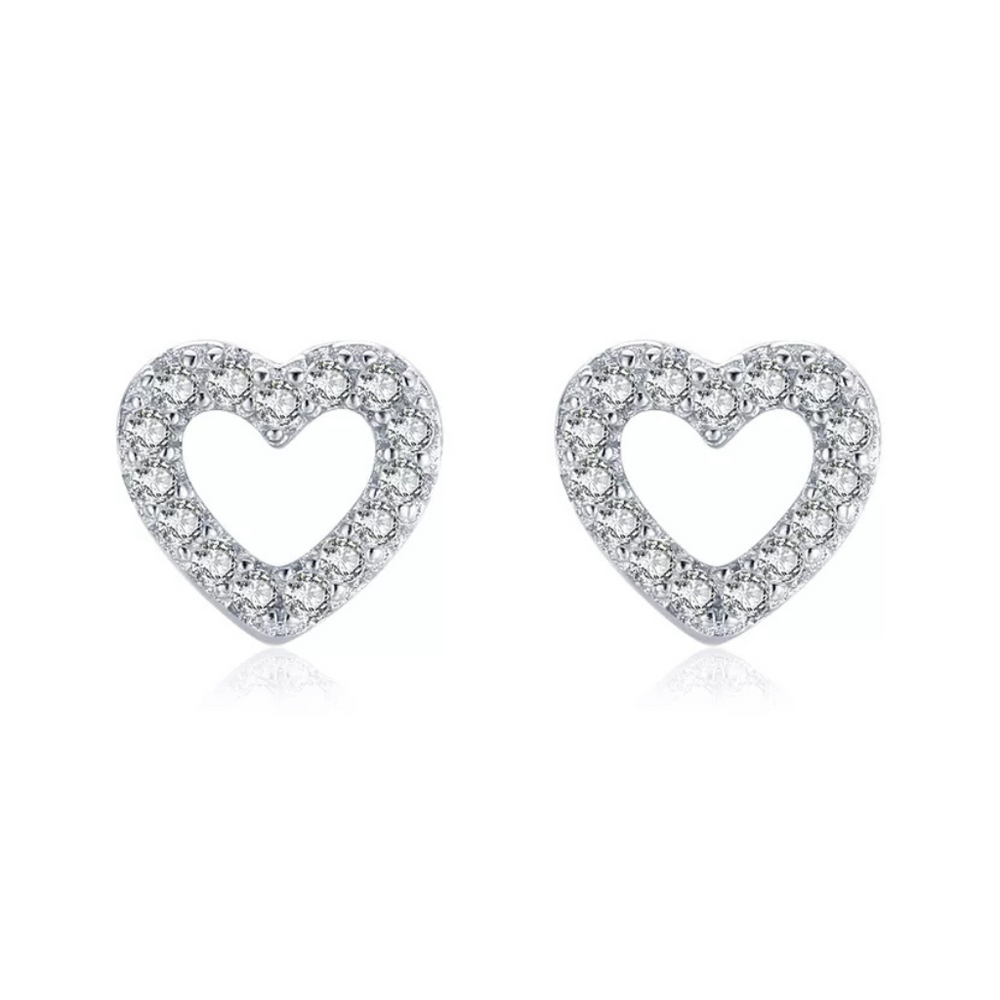 Lucky Love Heart Earrings  Oscar Willow & Co   