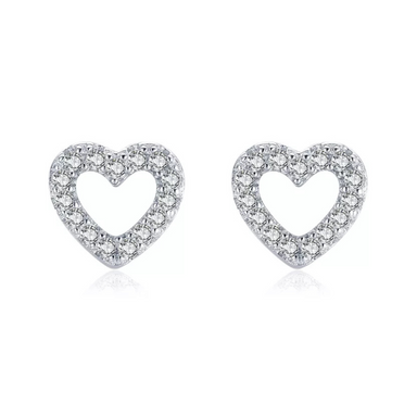 Lucky Love Heart Earrings  Oscar Willow & Co   