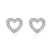 Lucky Love Heart Earrings  Oscar Willow & Co   