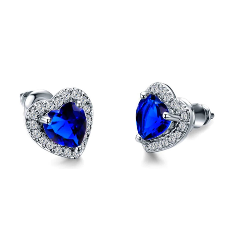 Sapphire Endless Love Earrings  Oscar Willow & Co   