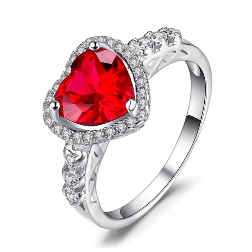 Ruby Endless Love Ring  Oscar Willow & Co   